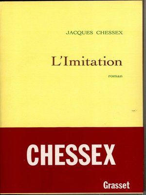 cover image of L'imitation